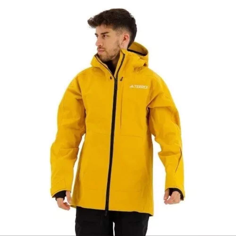 ADIDAS TERREX SHELL JACKET 20000MM TRK 3L NWT SIZE L RETAIL $500 OUTDOOR SKIING